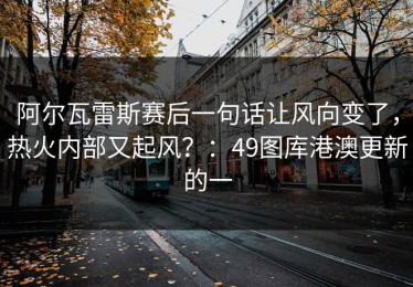 阿尔瓦雷斯赛后一句话让风向变了，热火内部又起风？：49图库港澳更新的一
