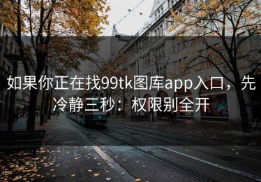 如果你正在找99tk图库app入口，先冷静三秒：权限别全开