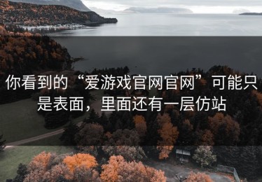 你看到的“爱游戏官网官网”可能只是表面，里面还有一层仿站